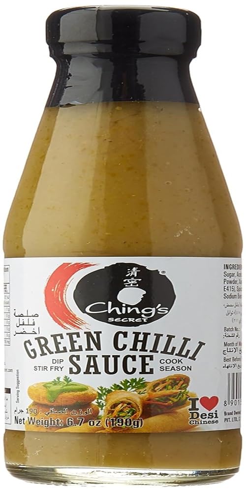 Chings Secret Green Chilli Sauce, 190g