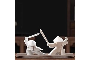 Samurai Statue Decor Japanese Warrior Decor