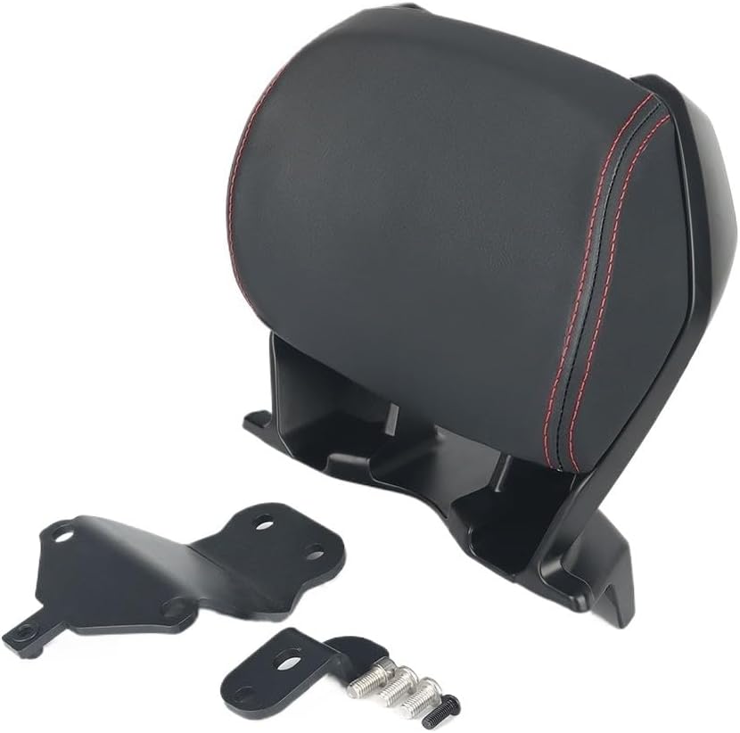 Motorcycle Backrest Pad Kits Motorcycle Black Rear Passenger For Seat Tailstock Backrest Back Rest Cushion Pad For SR250GT SR250 SR 250 GT 250GT