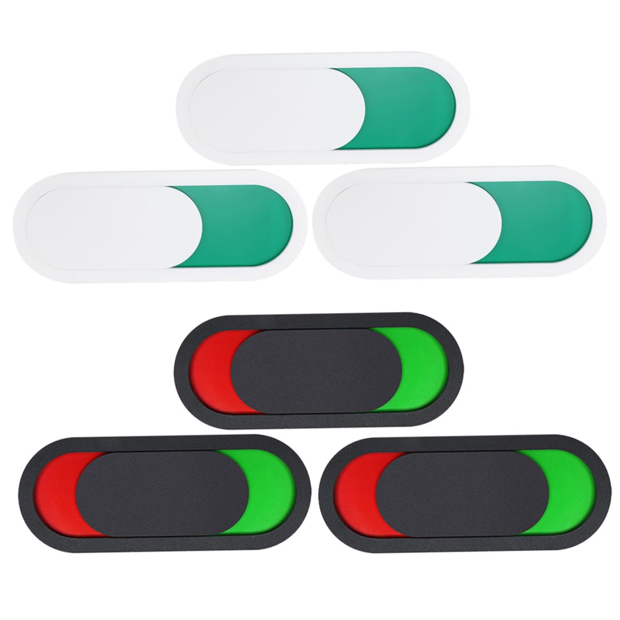 ARTIBETTER 5 Series Estado De Cambio De Número De Casa Para Detener Ocupado Condujo Señal De Puerta No Molestar Divertido Signo De Privacidad Baño Oficina Plexiglás 6 Piezas X 5