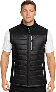 BWOLF DAYTONA Steppweste Arbeitsweste – Gefütterte Workwear Weste mit Reflektoren & Funktionstaschen