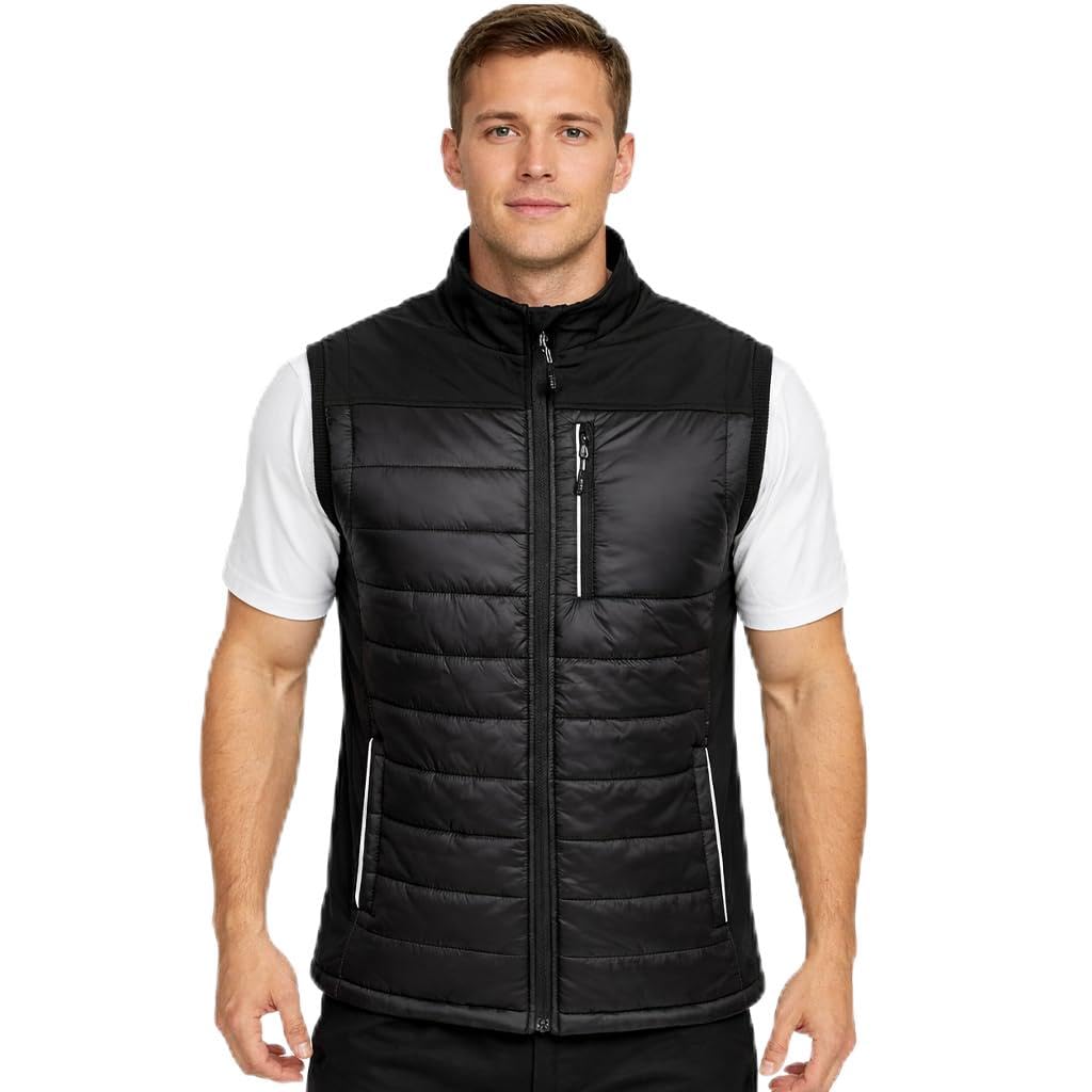BWOLF DAYTONA Gilet trapuntato da lavoro, con inserti catarifrangenti e tasche funzionali