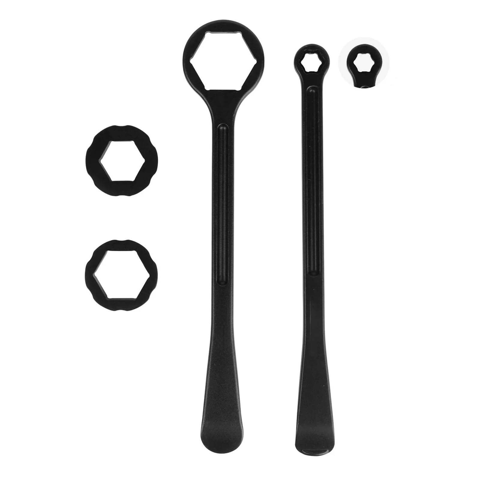 QZIVNBPM Tire Installation Tool Fit for Suzuki for Kawasaki for Honda for Yamaha for for Husqvarna Flywheel Locking Tool Puller