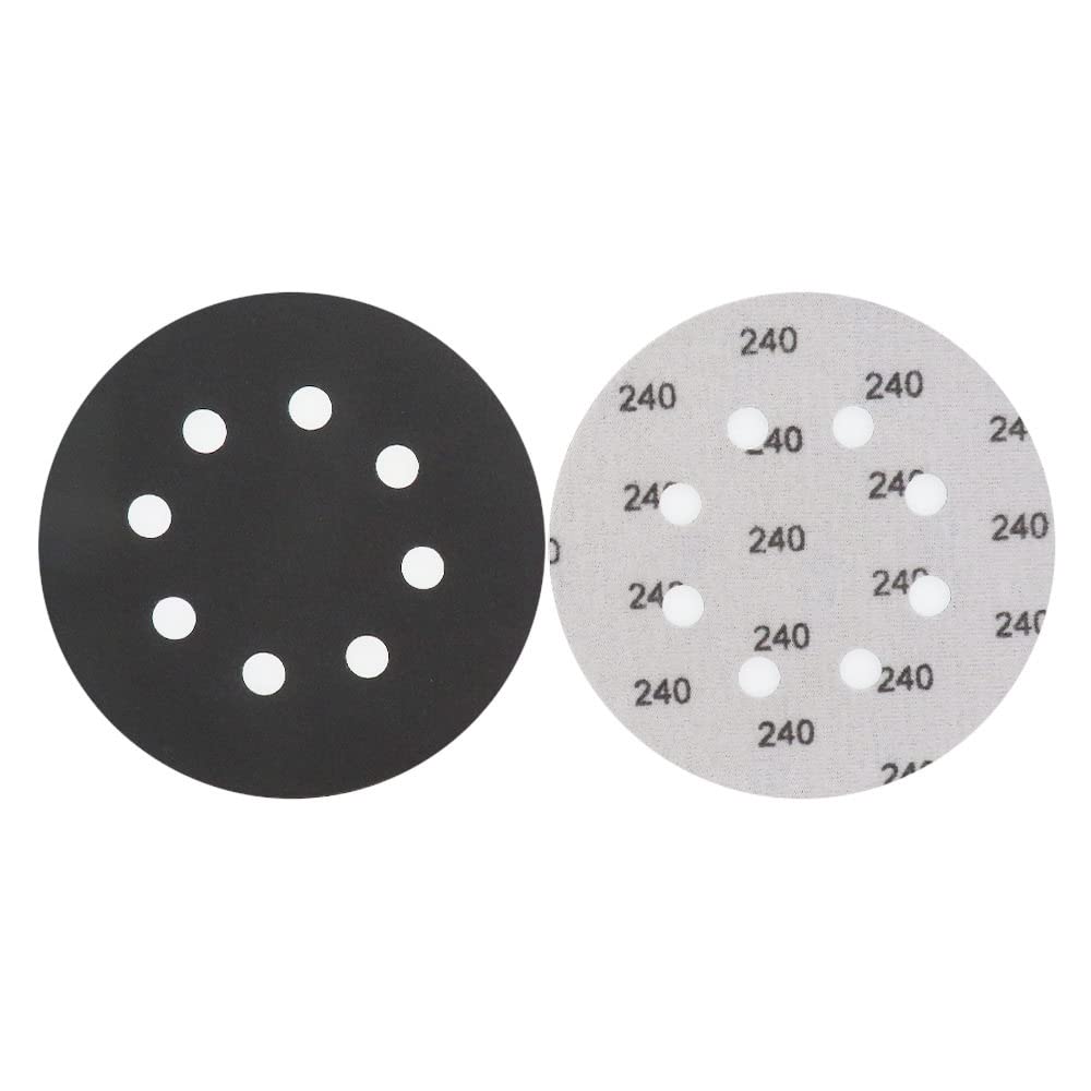 80 Uds surtido de papel de lija seco húmedo 240-2000 disco de lijadora de grano 5 pulgadas 125mm con almohadilla de lijado de gancho y bucle para madera Dropshipping,h