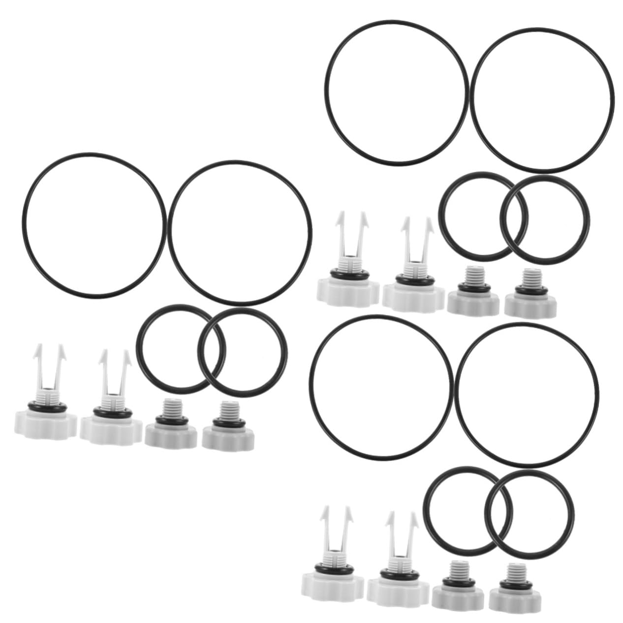 Gatuida 3ensembles Joints De Filtre Sealing Ring pour Pompes à Filtre De Piscine Kit De Remplacement Durable pour Entretien à Eau