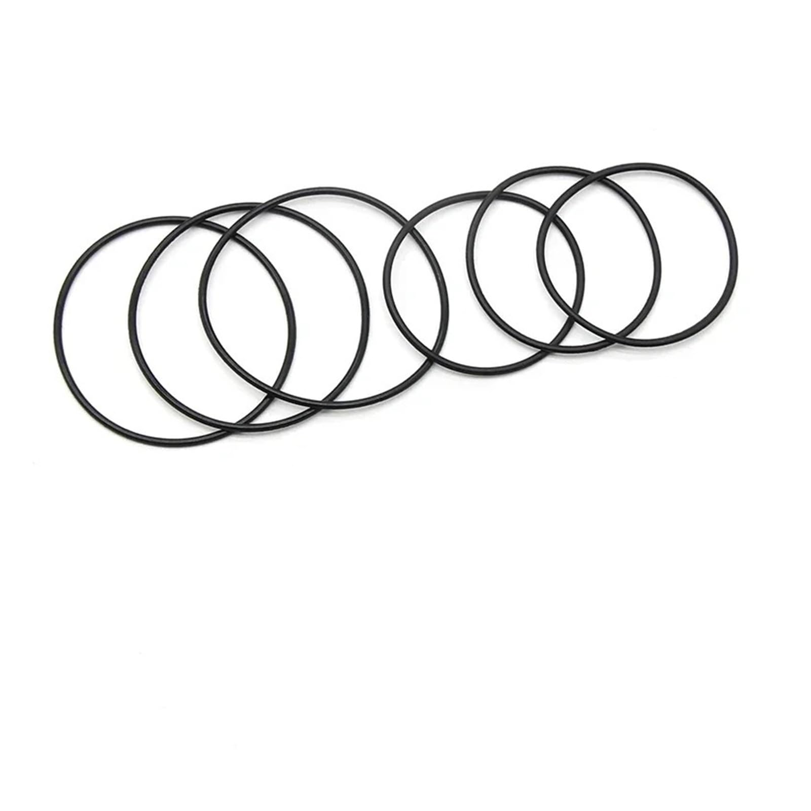 Rondelle in gomma, 50 O-ring in gomma nitrilica, diametro esterno 5 mm~80 mm, attacco CS 2 mm, guarnizioni di tenuta(OD 30mm)