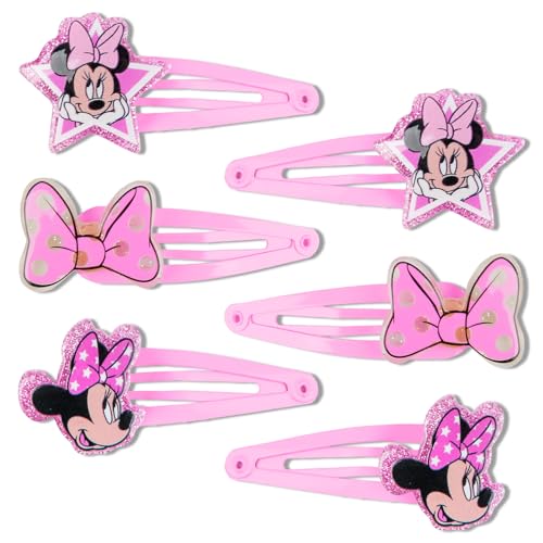 Heartsking Haarspangen Mädchen, 6 Stück Haarspangen Kinder,...