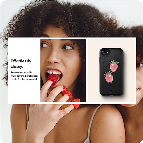 Image of [CYRILL] by Spigen Cyril iPhone SE 3 (2022) iPhone SE 2020 Case, 3rd Generation 2022, iPhone SE2 2nd Generation iPhone7 Case, iPhone 8 Case, Leather TPU Case, Durable, Lightweight, Shockproof, Camera