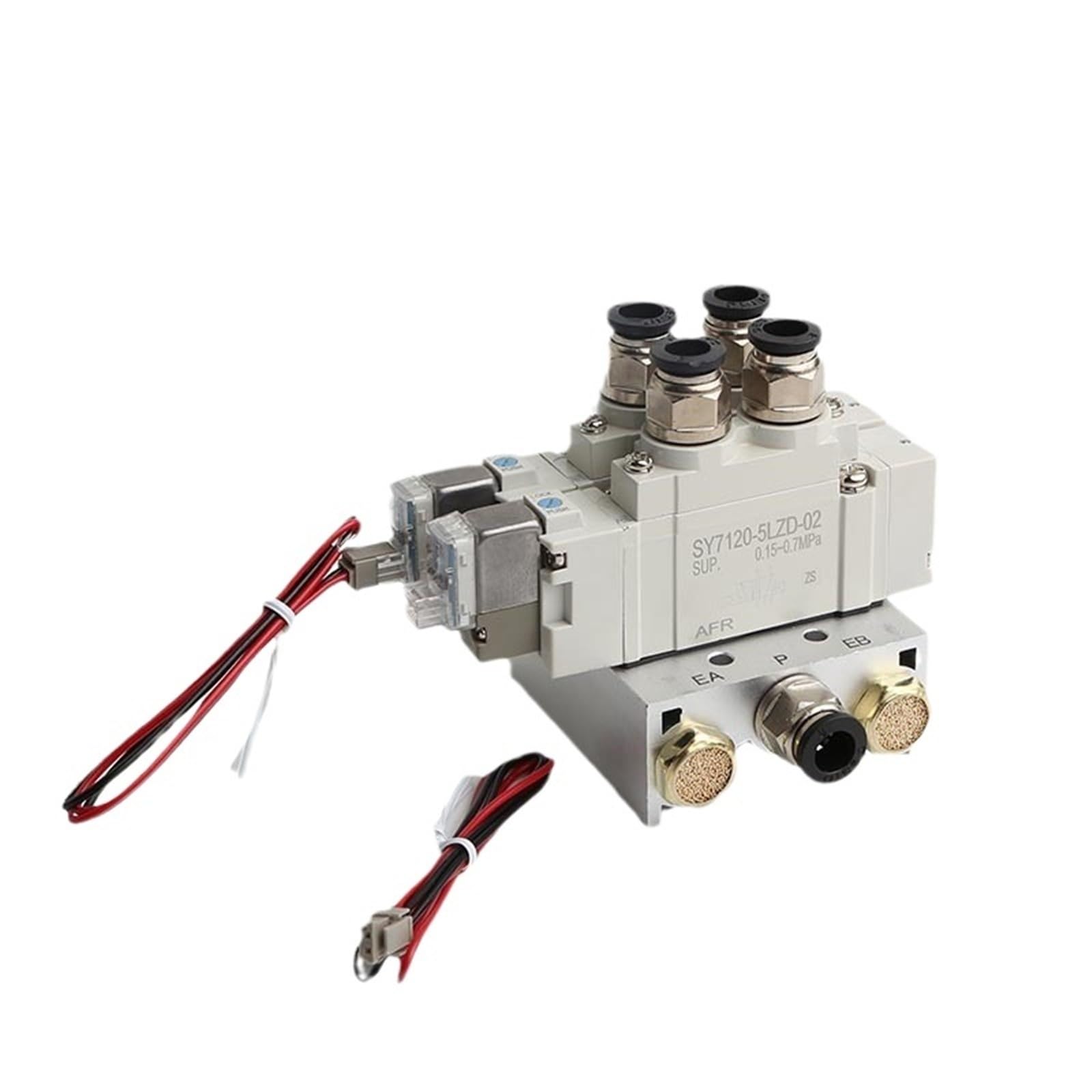 Électrovanne pneumatique SY5120 5LZD 01 pour bloc de distribution 8mm