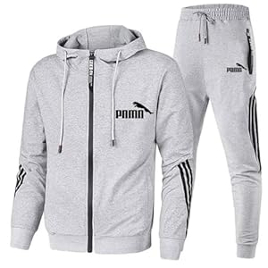 Men’s Jogging Tracksuit 2 Piece Athletic Outfit Hoodie Sports casual sweatsuit set for men Pullover Suit Sets