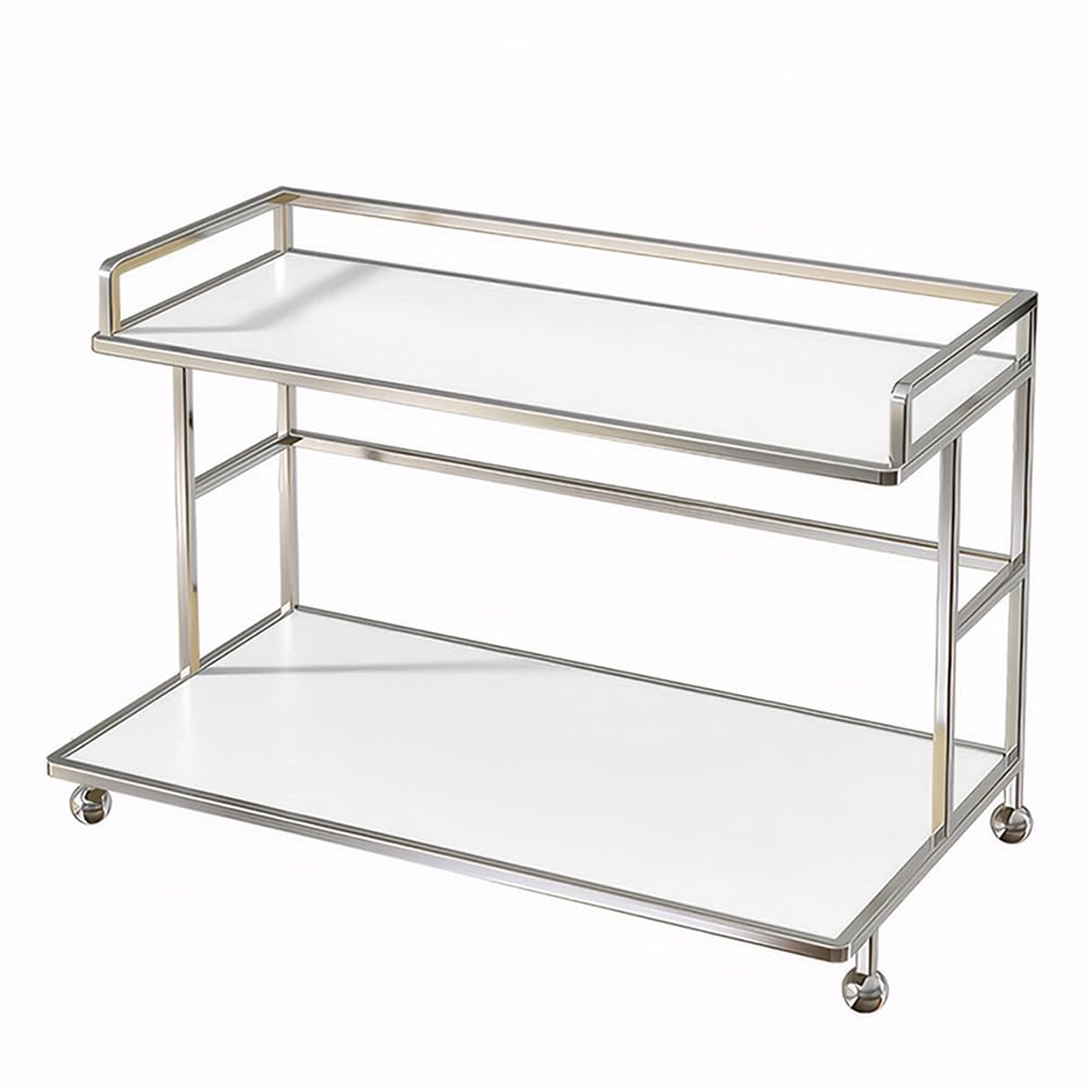 Jnchdghwa Bathroom Cosmetic Storage Rack, Double-Layer Desktop Dressing Table Shelf, Bedroom Storage and Organization Rack.