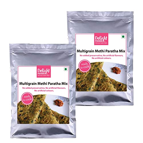 Multigrain Methi Paratha Mix solution repas indien sain et rapide - 2