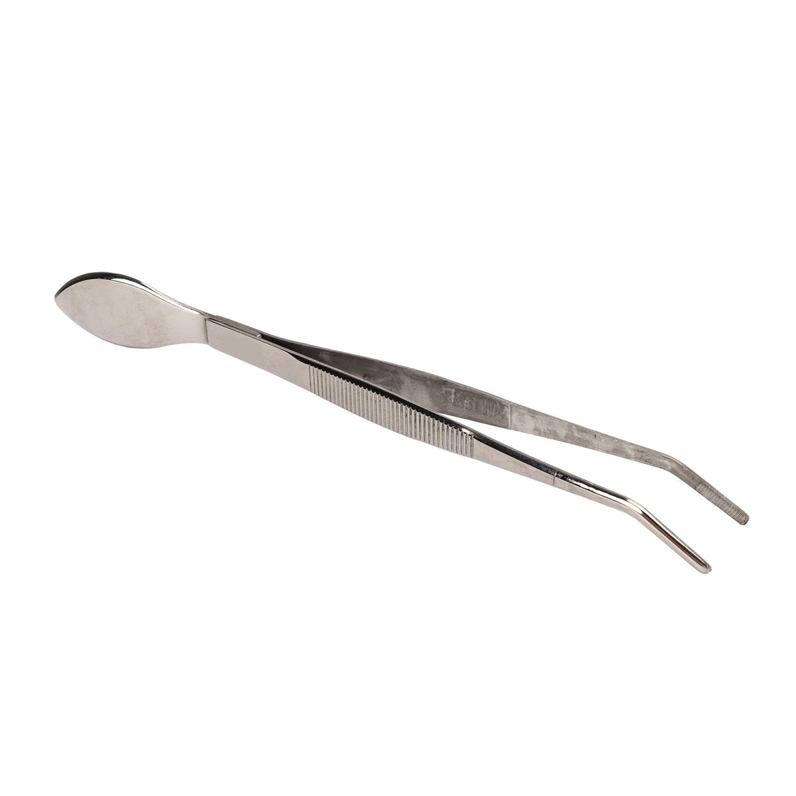 Bonsai Tweezers Curved Tip Stainless Steel Professional Potted Plant Tweezers with Spatula Gardening Tool