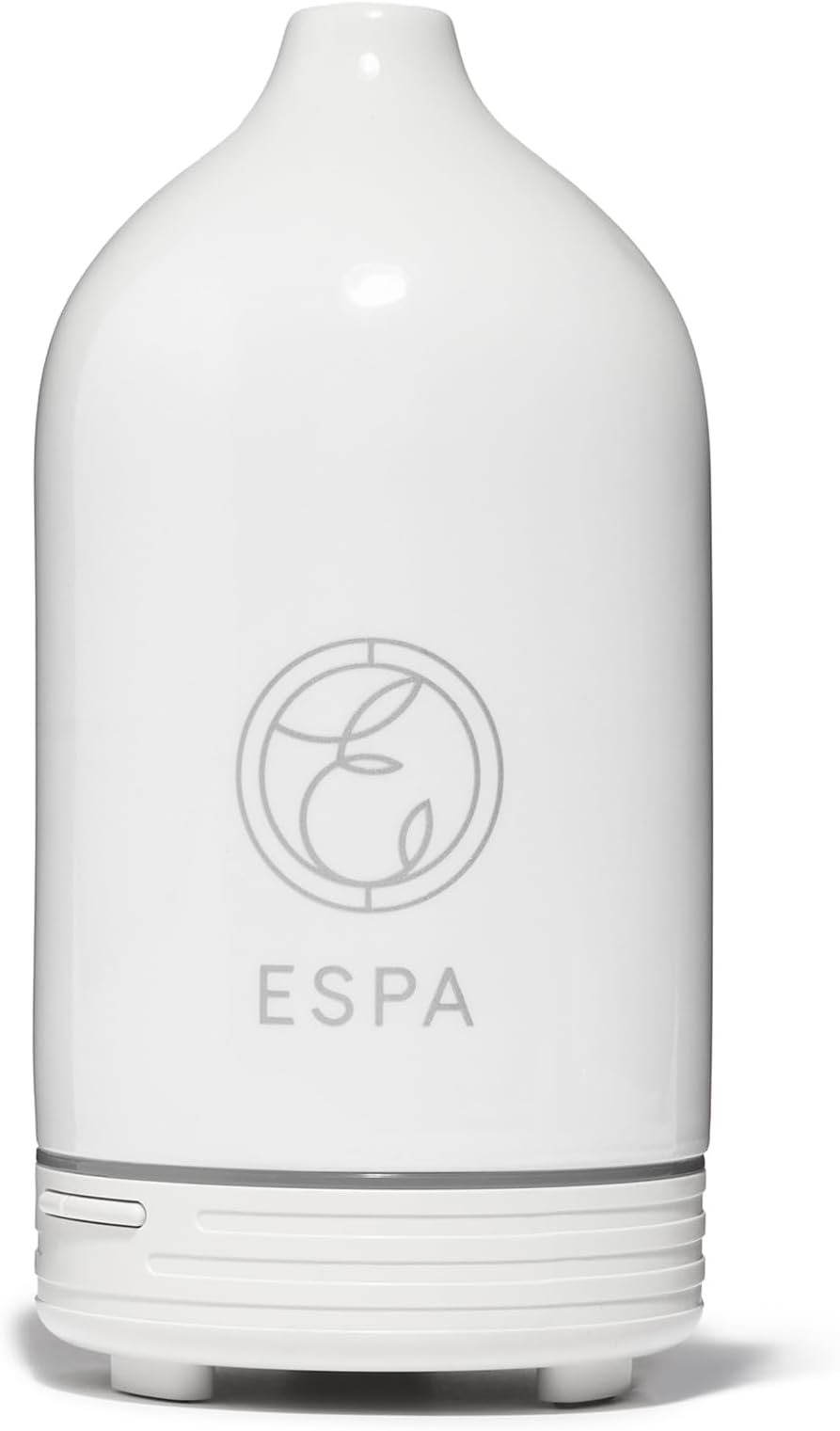 ESPA | Aromatic Electric Wellbeing Diffuser | Adjustable Mist and Light Settings | Auto Shut-Off | Ceramic Cover | Ultrasonic Vibrations