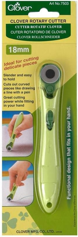 Clover 7503 rotary Cutter 18 mm Grün