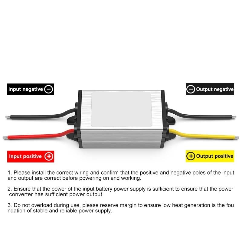 Module abaisseur 24V à 15V transformateur CC étanche de voiture 3A