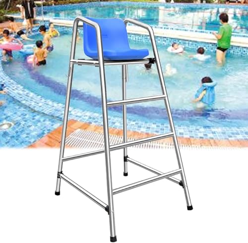 Silla de Guardavidas para Piscina de Acero Inoxidable 150 cm miniatura 1