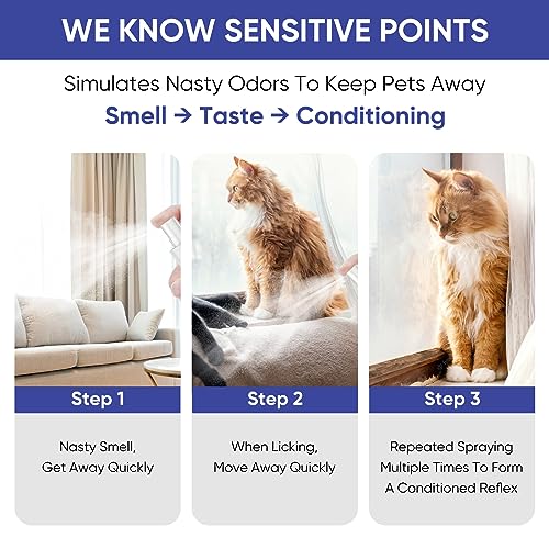 Justswag Cat Spray Deterrent, Effective Anti-Scratching Spray For Pet Behavior Training thumb #6