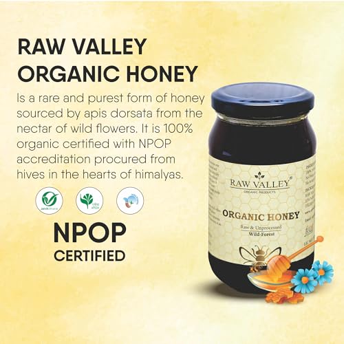 Image of RAW VALLEY ORGANIC CERTIFIED HONEY Raw Unprocessed Unfiltered Unpasteurised NMR Tested Pure Honey