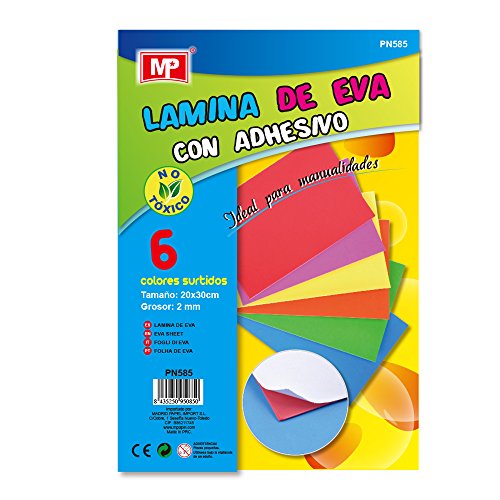 VPERP MP PN585 - Paquete de 6 Laminas Eva con Adhesivo
