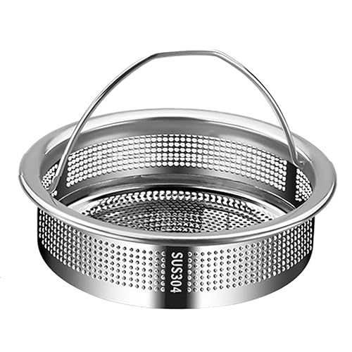 Colador de fregadero de cocina en acero inoxidable miniatura 6