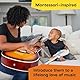 Baby Einstein, Hape, Strum Along Songs Magic Touch Holzspielzeug, Musikspielzeug Gitarre aus Holz, Elektronische Musikinstrumente, Aktivität und Sensorisches Spielzeug für Kinder, ab 6 Monaten