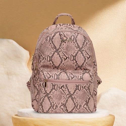 Image of Caprese Cosmos Casual Backpack, Medium | Fashion Backpack for Women with Adjustable Strap & Secure Zip Closure | Spacious, Versatile for Everyday Outings and Travel