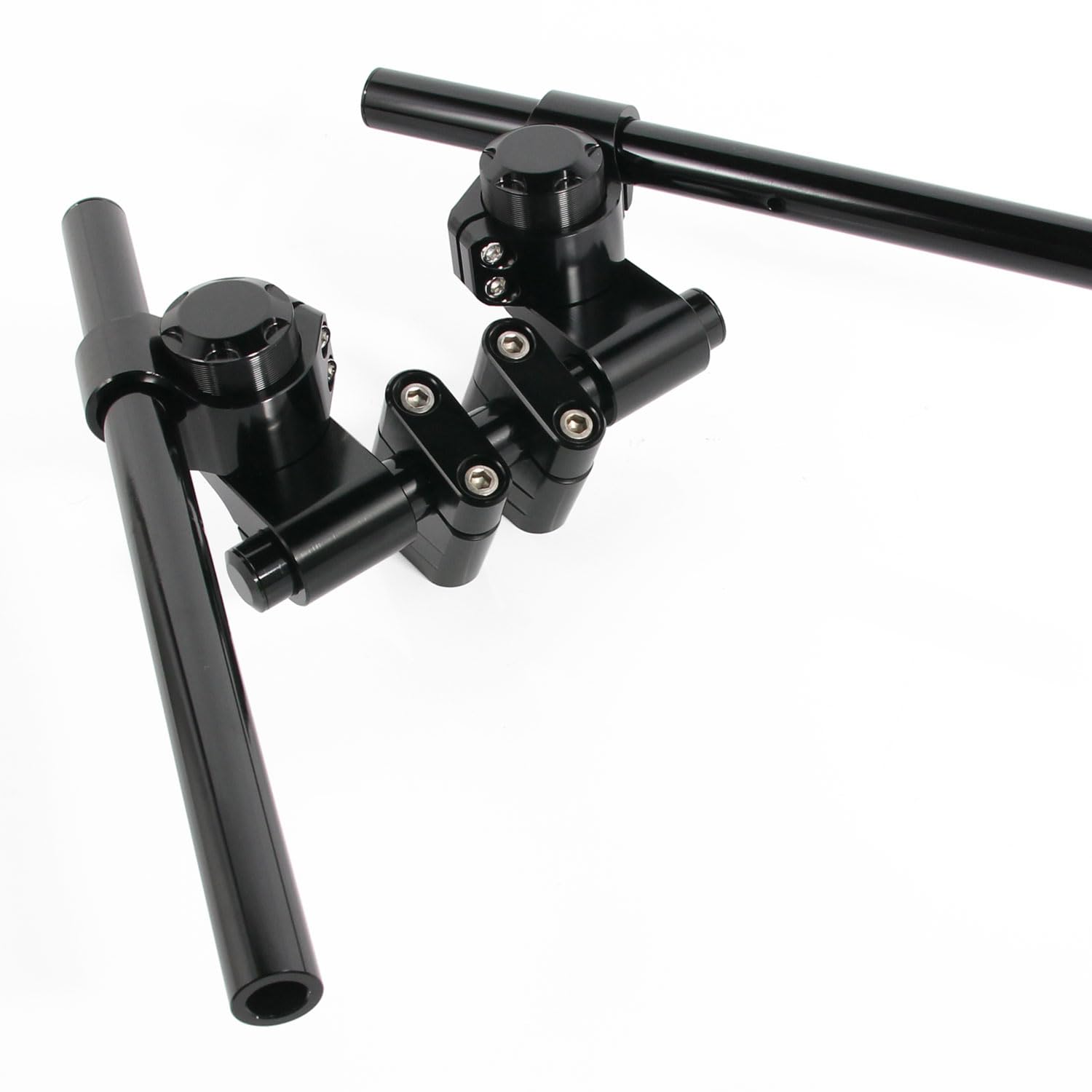 Amazon | セパレートハンドル キット 適合 汎用 22.2mm 用 ブラック 