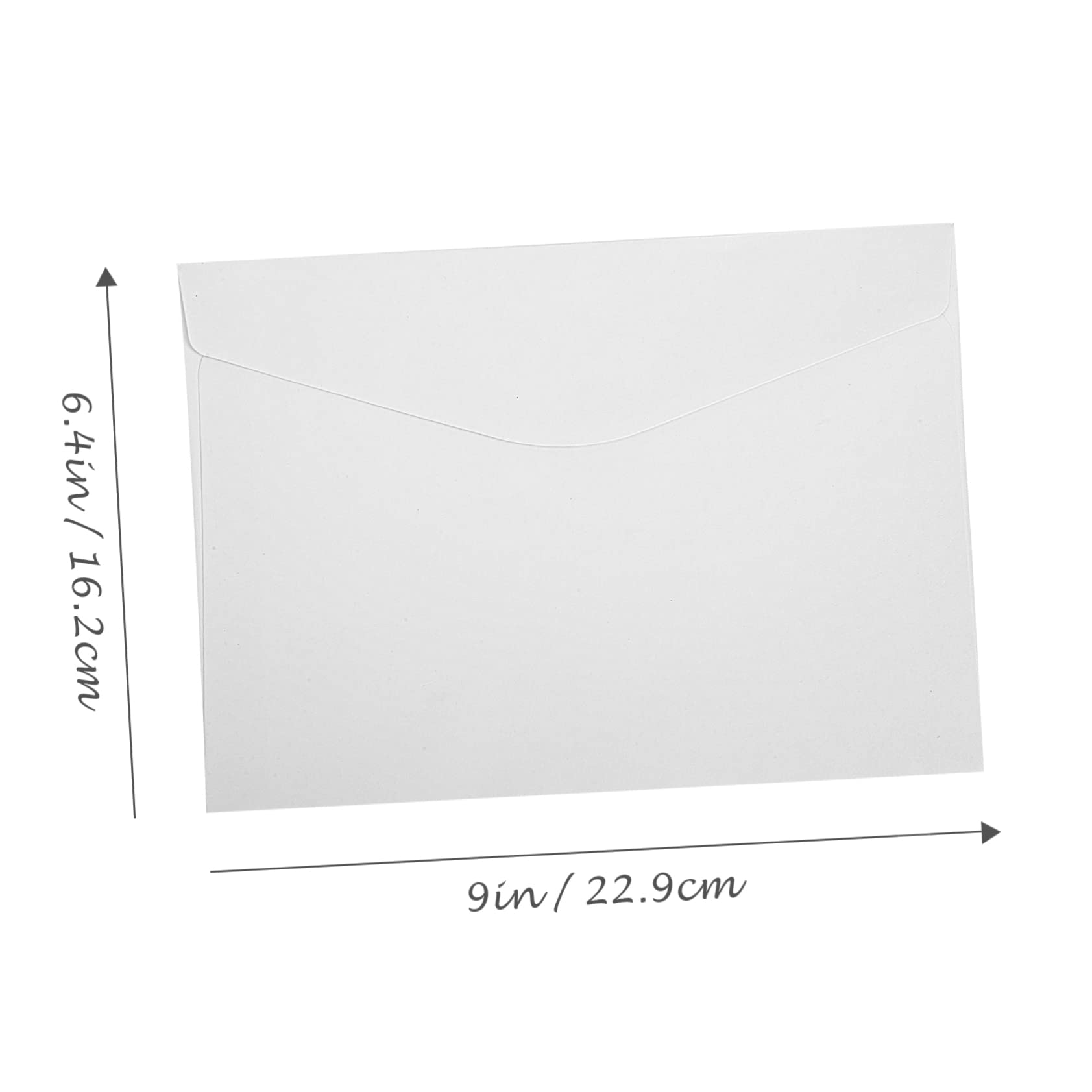 SHINEOFI Sobres Elegantes para Tarjetas de Felicitación de Papel Kraft 50 Unidades Sobres Decorativos de Papel Kraft para Fiestas