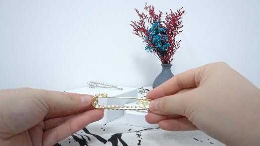 Spilla Balia con Strass Colorati art. SC 15394 - Collini Atomi di