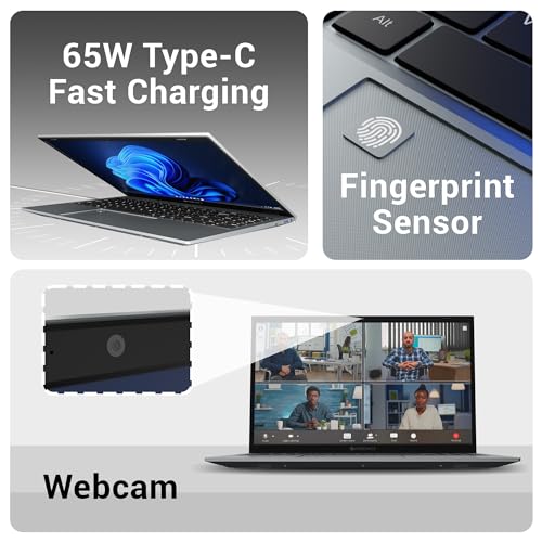 Image of ZEBRONICS PRO Series Y NBC 2S, Intel Core 11th Gen i5 Processor 8GB RAM & 512GB SSD Laptop, 15.6 Inch (39.6 CM), IPS Display, Ultra Slim, 38.5Wh Large Battery, Windows 11, Silver, 1.76 Kg