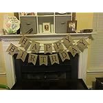 DIY Brown Banner Set, Personalized Banner Party Decorations Supplies Custom Signs, Handwriting Banners Include 26 Letters Stencil - Image 5