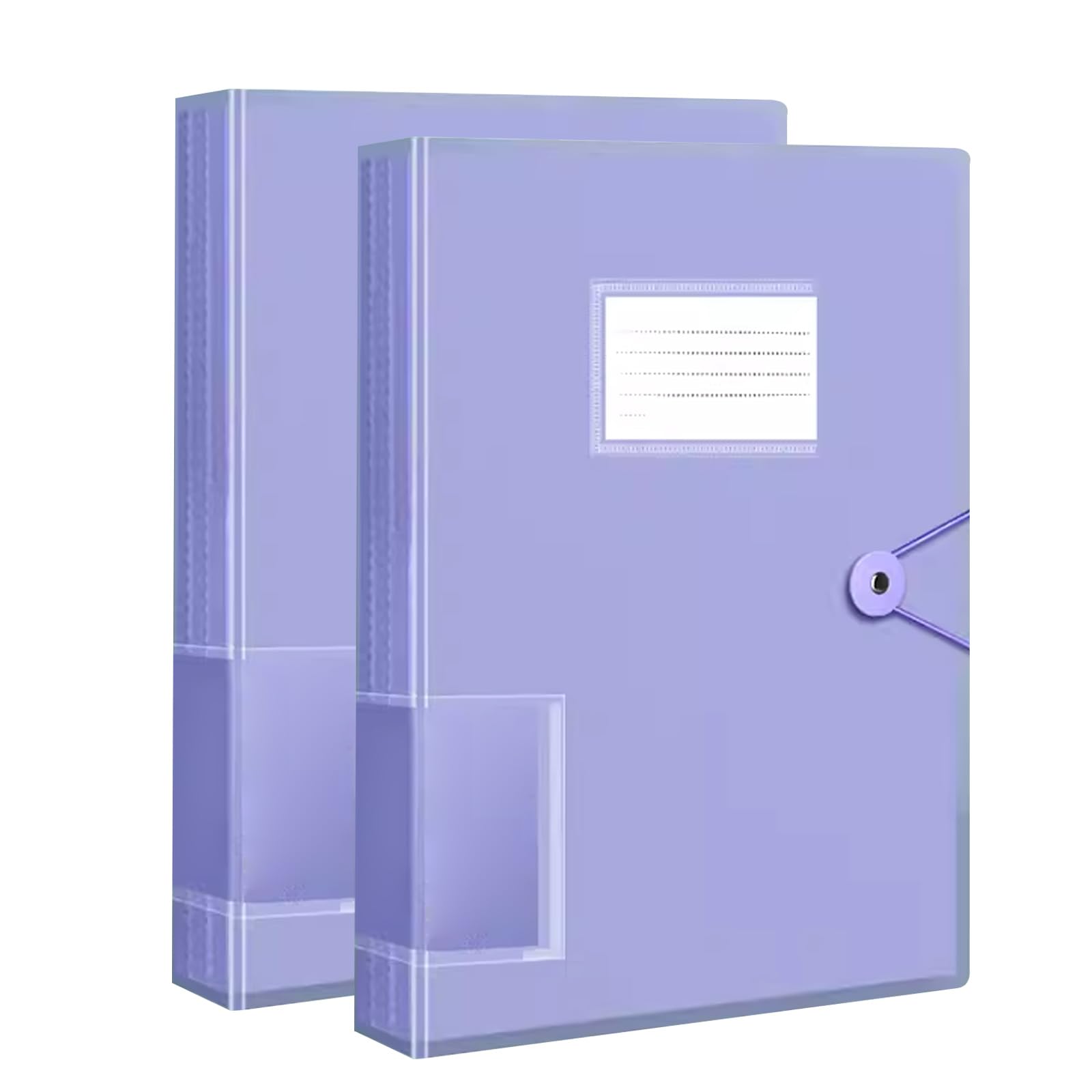Carpeta portafolios A4, carpeta de presentación, Carpeta de presentación A4 con 80 fundas, paquete de 2, multicolor, 310 x 230 mm