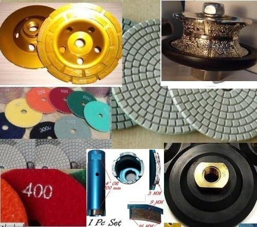 1 1/2" V40 Full-bullnose Diamond Hand Profiler/Router Bits 1 3/8" or 35 MM drill bit hole saw core drill bit Granite Polishing Pads grinding Cup Wheel