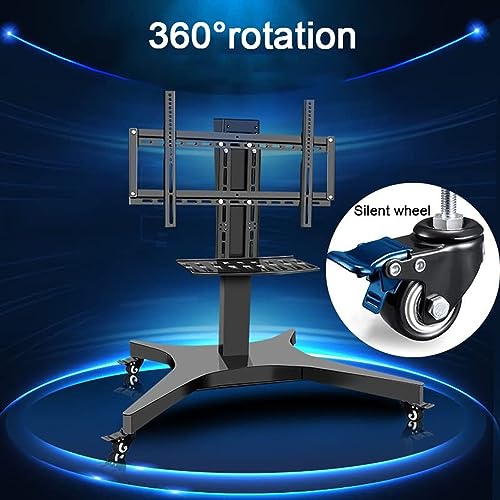 Soporte móvil para TV con ruedas y altura ajustable miniatura 4