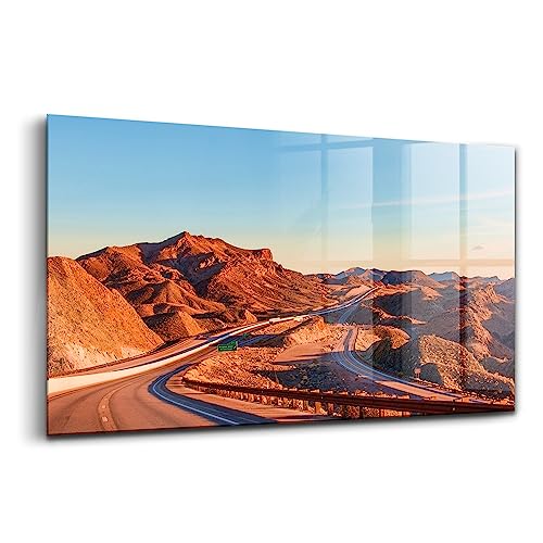 Peinture murale en verre Wallfluent 100x50cm canyon