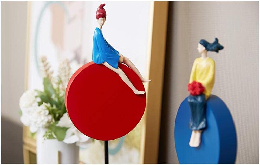 Estatuas Esculturas Figuras De Personajes De Resina Artesanías Decoración Adornos