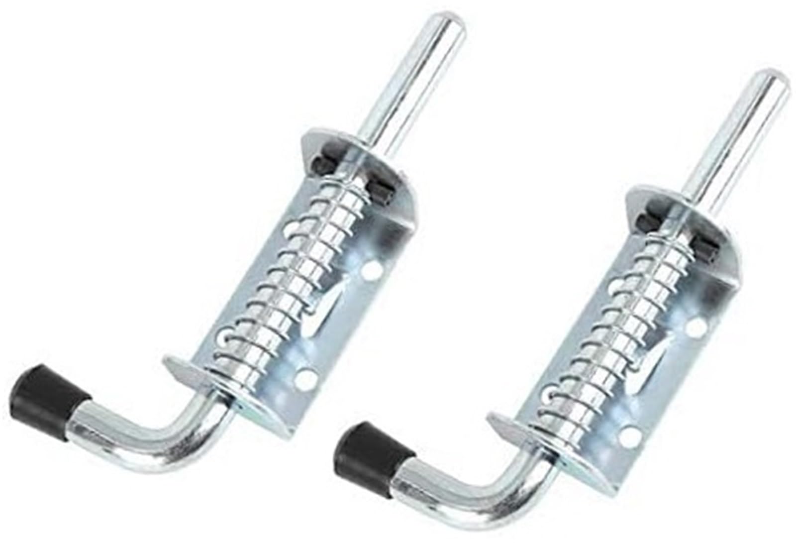 Szwaldaper One Color Auto Door Lock Latch 2Pcs Car Lock Barrel Bolt Spring Latch Loaded Pin Galvanized 4.96