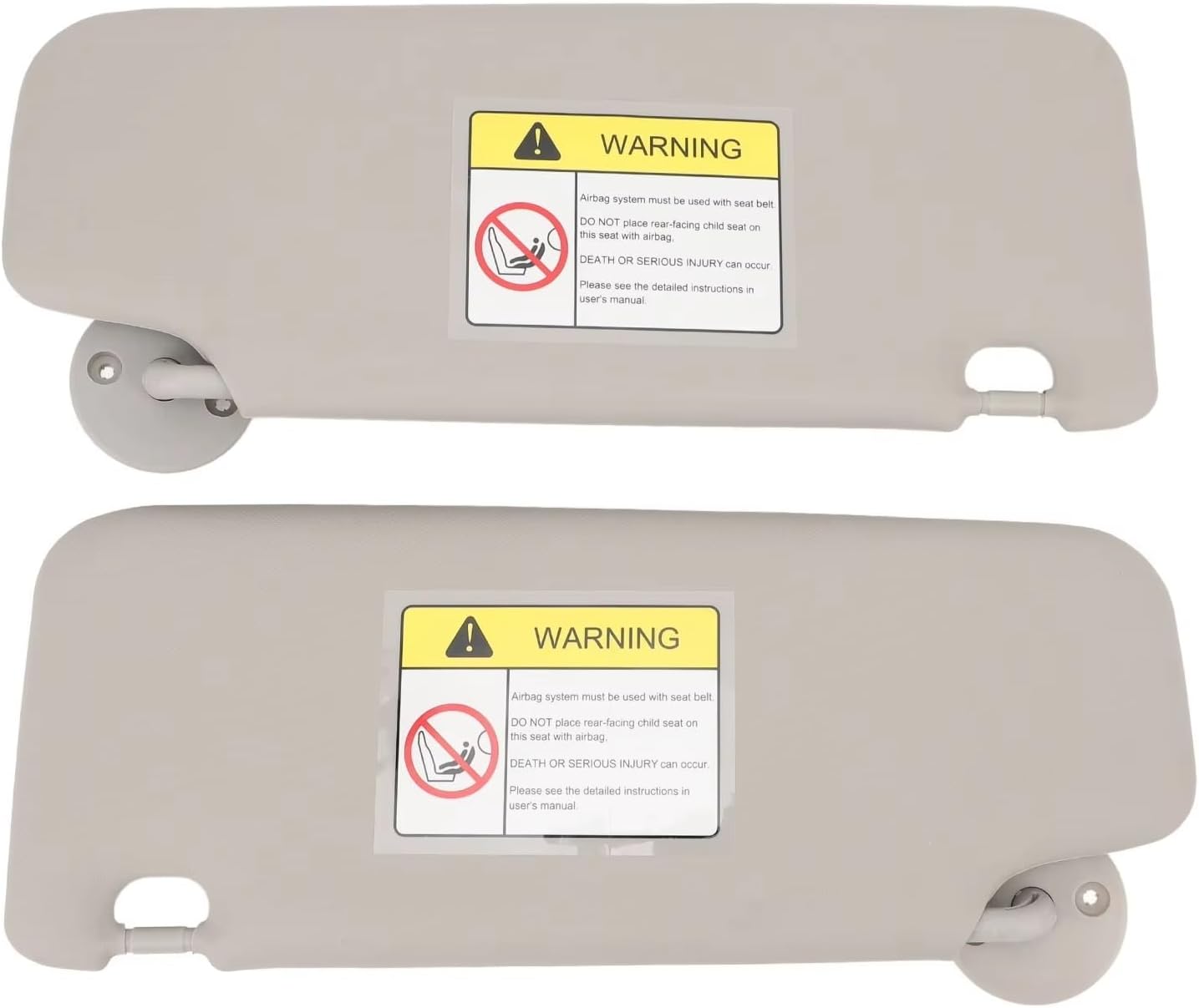 車用フロントバイザーパネル シボレー用 ソニック用 アベオ用 2011 2012 2013 2014 2015 2個 内側サンバイザ