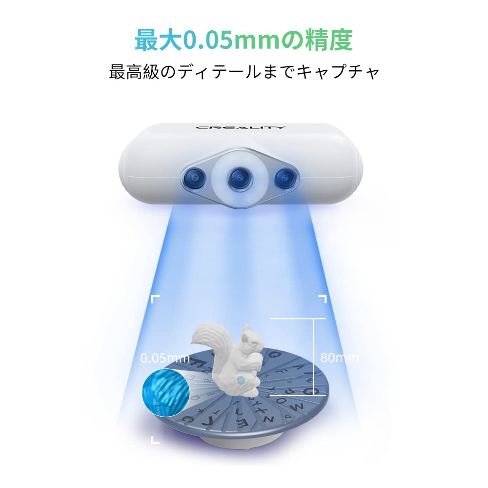 Amazon.co.jp: Creality Lizard 3D スキャナー 3Dプリンター用最新 