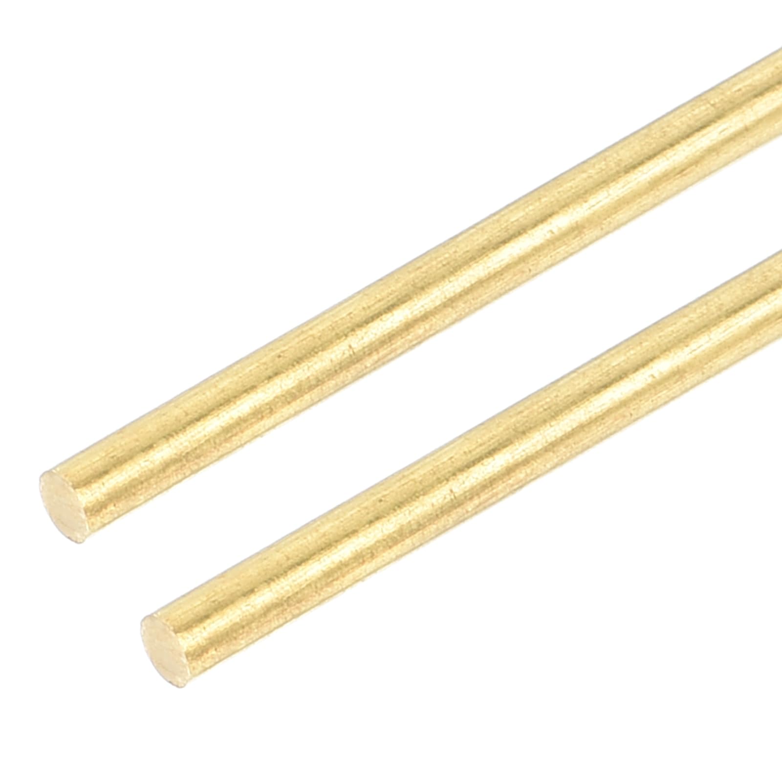 DMiotech 48 stuks messing stangen 1 - 8 mm assortimentset, ronde
