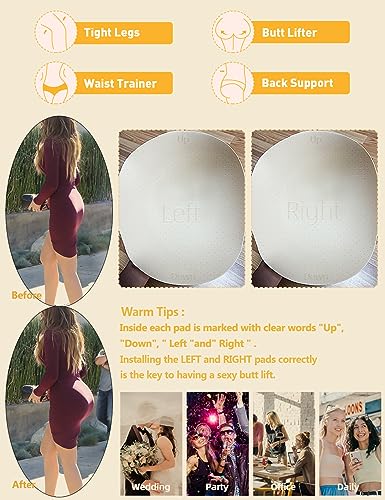 Image of Women Bigger Butt Enhancer Butt Lifter Padded Lace Shapewear Control Panties Seamless Thicker Fake Buttock Underwear
