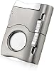 Cigar Cutter with Cigar Punch Stainless Steel Blade Cigar Guillotine for Cigars up to Large 60 Ring Gauge