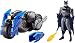 DC Justice League Action Flame Blaster Batman Figure & Batcycle Vehicle