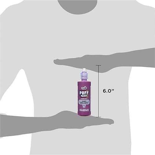 Miniatura 7 de Tulip Puff Paint Wine 4 Fl Oz (Paquete de 1)