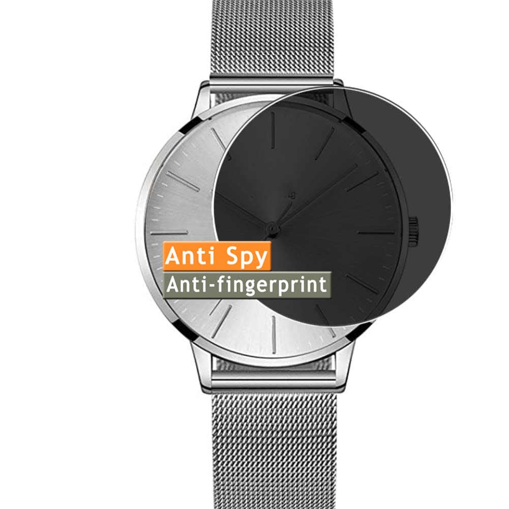 VaxsonVaxson Privacy Screen Protector, compatible with Alienwork IK Minimalist Watch K023GA1 Anti Spy Film Protectors Sticker [ Not Tempered Glass ]