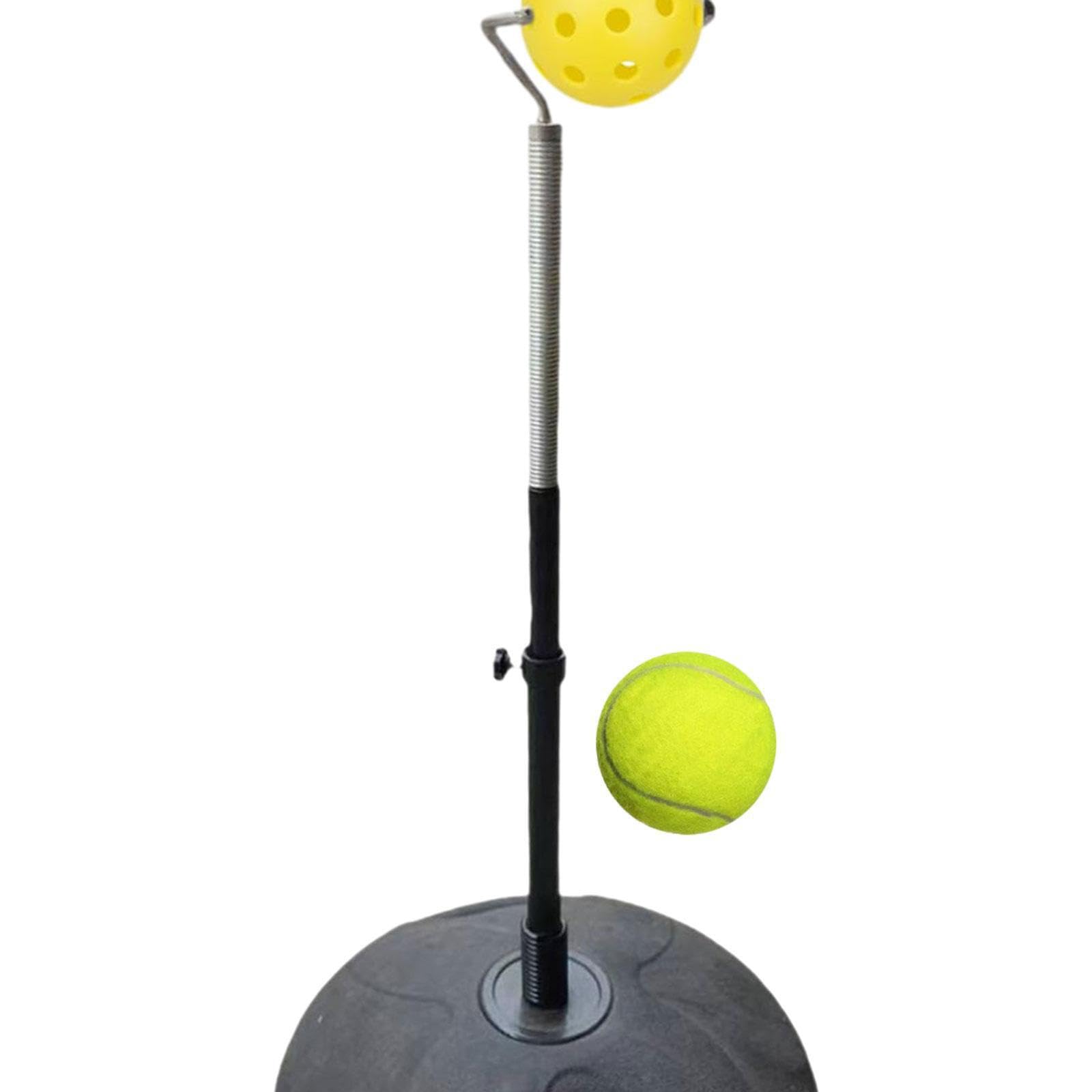 Entra in azione con Tennis Trainer Attrezzatura per l'allenamento | tennis Macchina Attrezzo di supporto Rafforzamento della coordinazione e dell'agilità Autoallenamento Rebounder Indoor