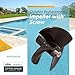 Dolphin Genuine Replacement Part - Impeller with Screw (Black) - 9995266-R1