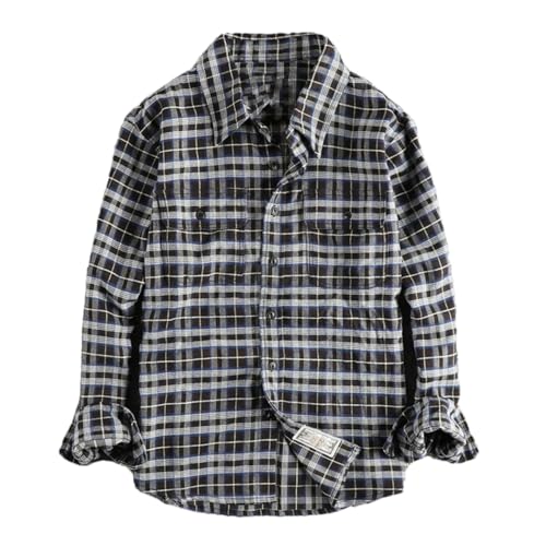 Veste de travail homme à carreaux pour vos sorties casual d'automne