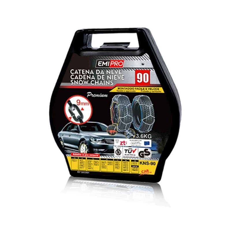 Chaînes à neige 180/80R15, 185/80R15,195/70R15,195/75R15,205/60R15,205/65R15,215/60R15,225/55R15,175/80R16, 175/7 5R16,195/65R16,205/55R16,205/60R16,215/55R16,225/50R16